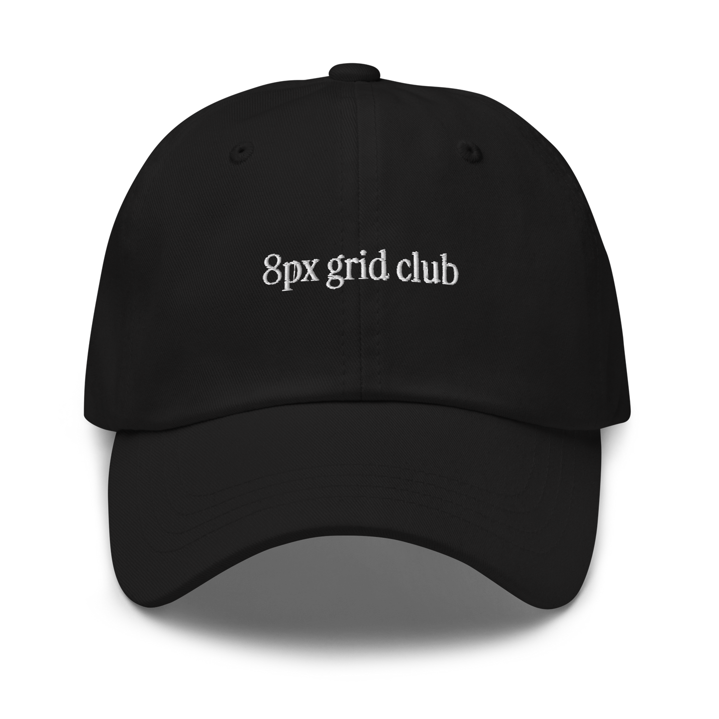 8px Grid Club Hat