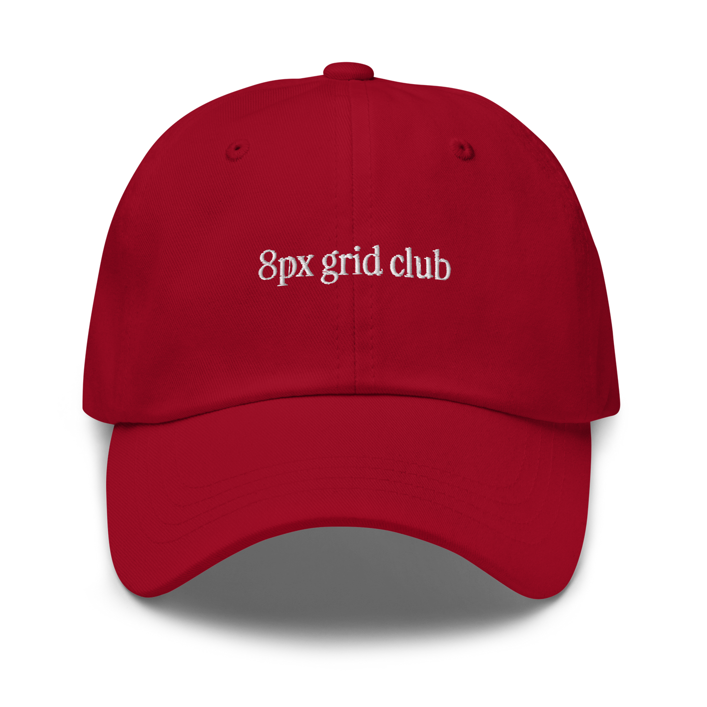 8px Grid Club Hat
