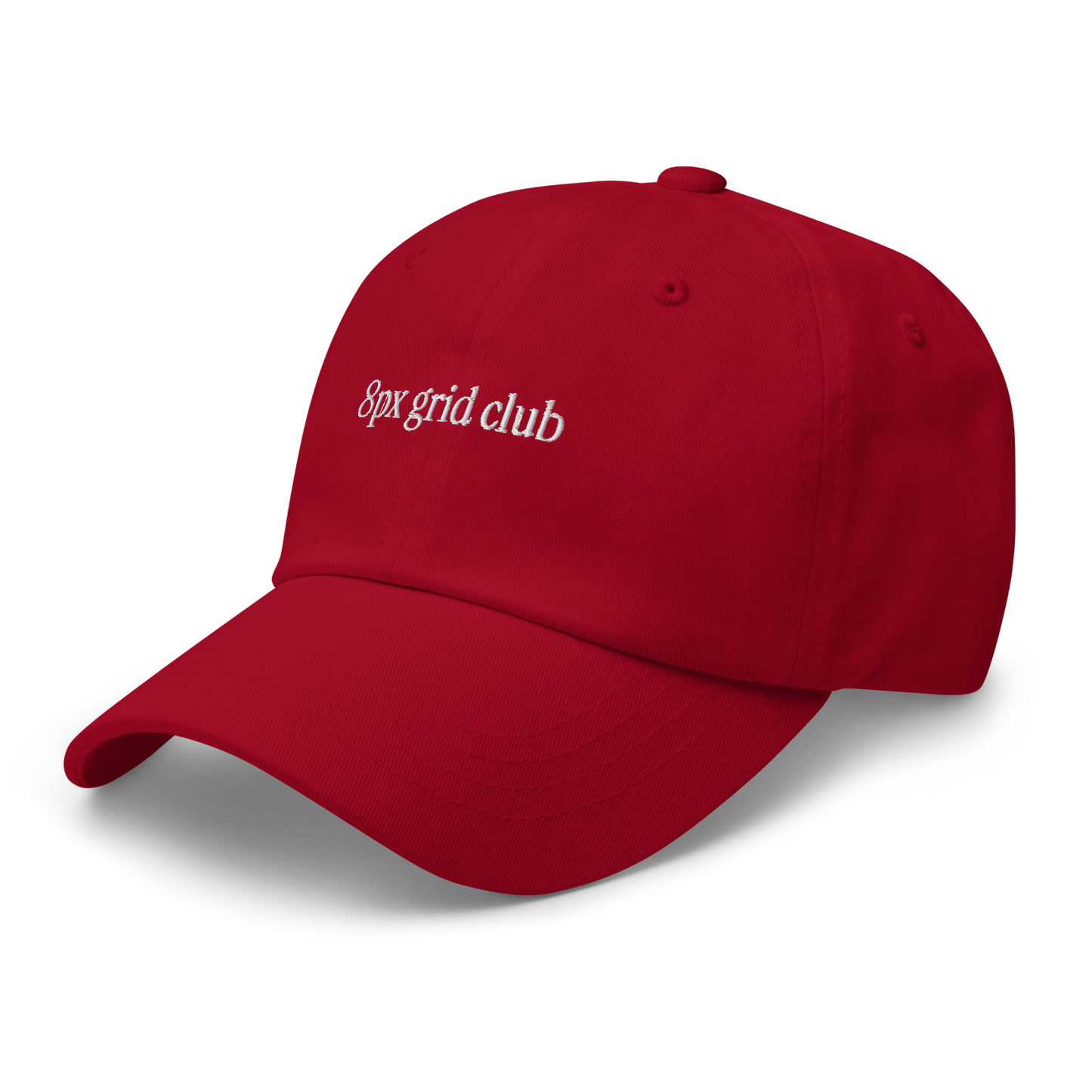 8px Grid Club Hat