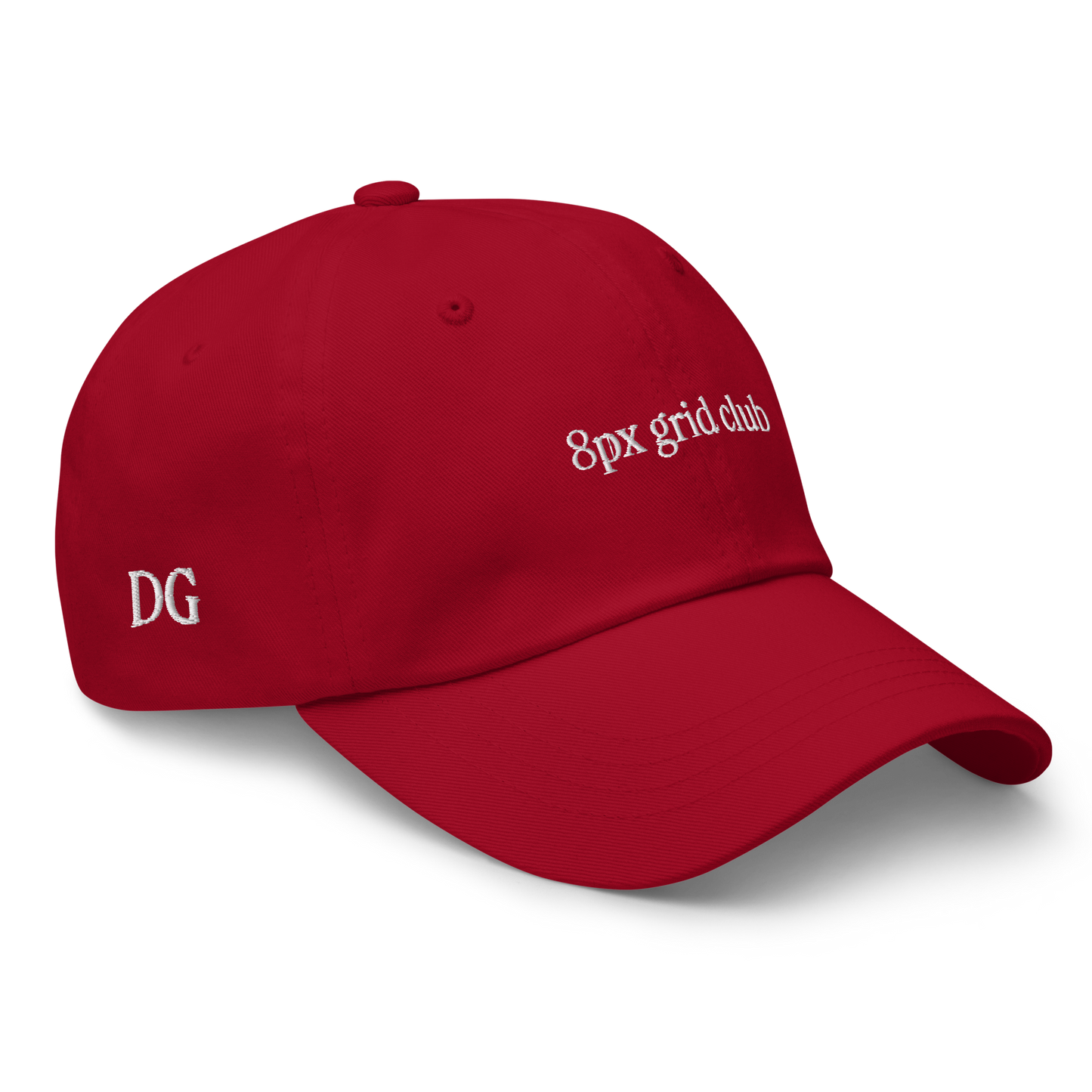 8px Grid Club Hat