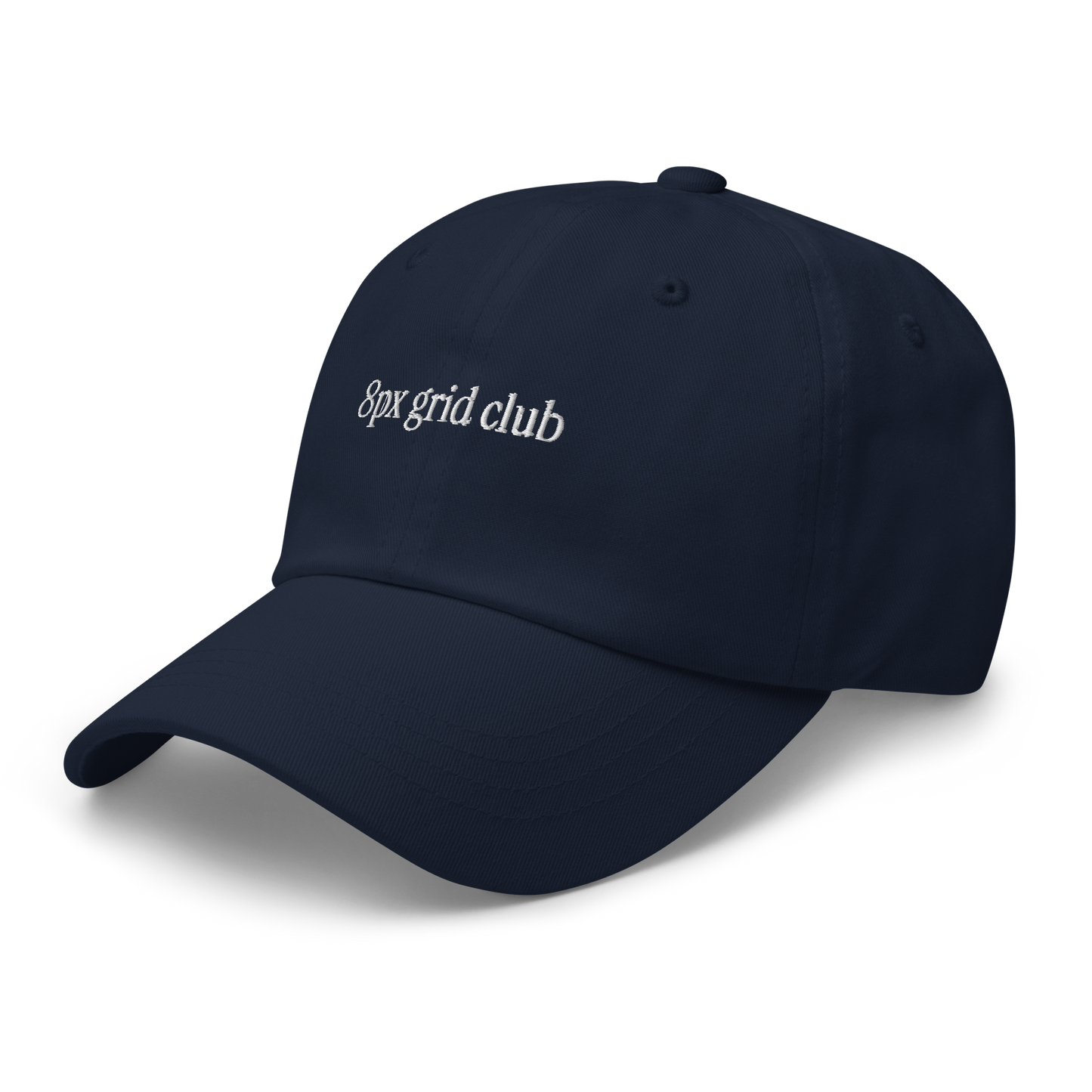 8px Grid Club Hat
