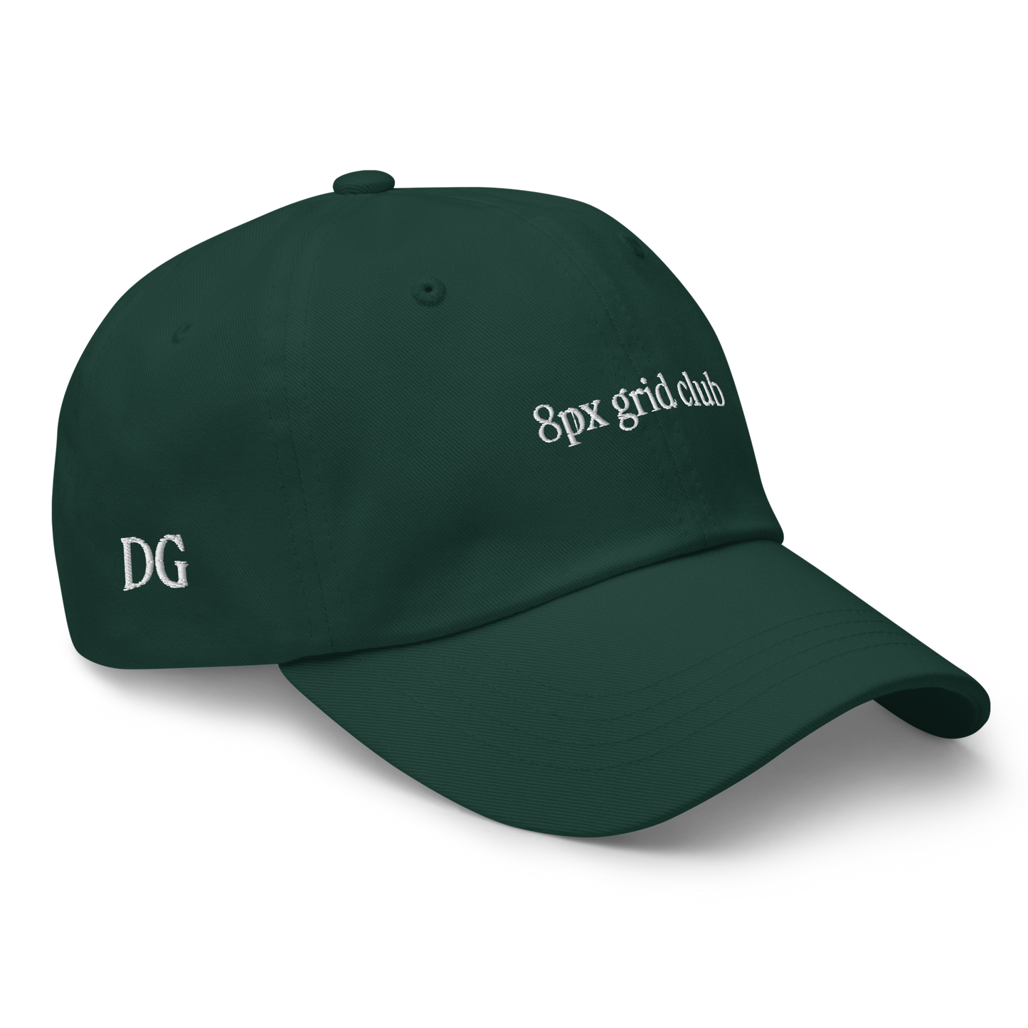 8px Grid Club Hat