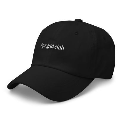8px Grid Club Hat