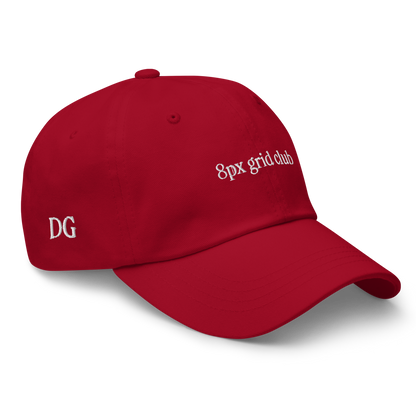 8px Grid Club Hat