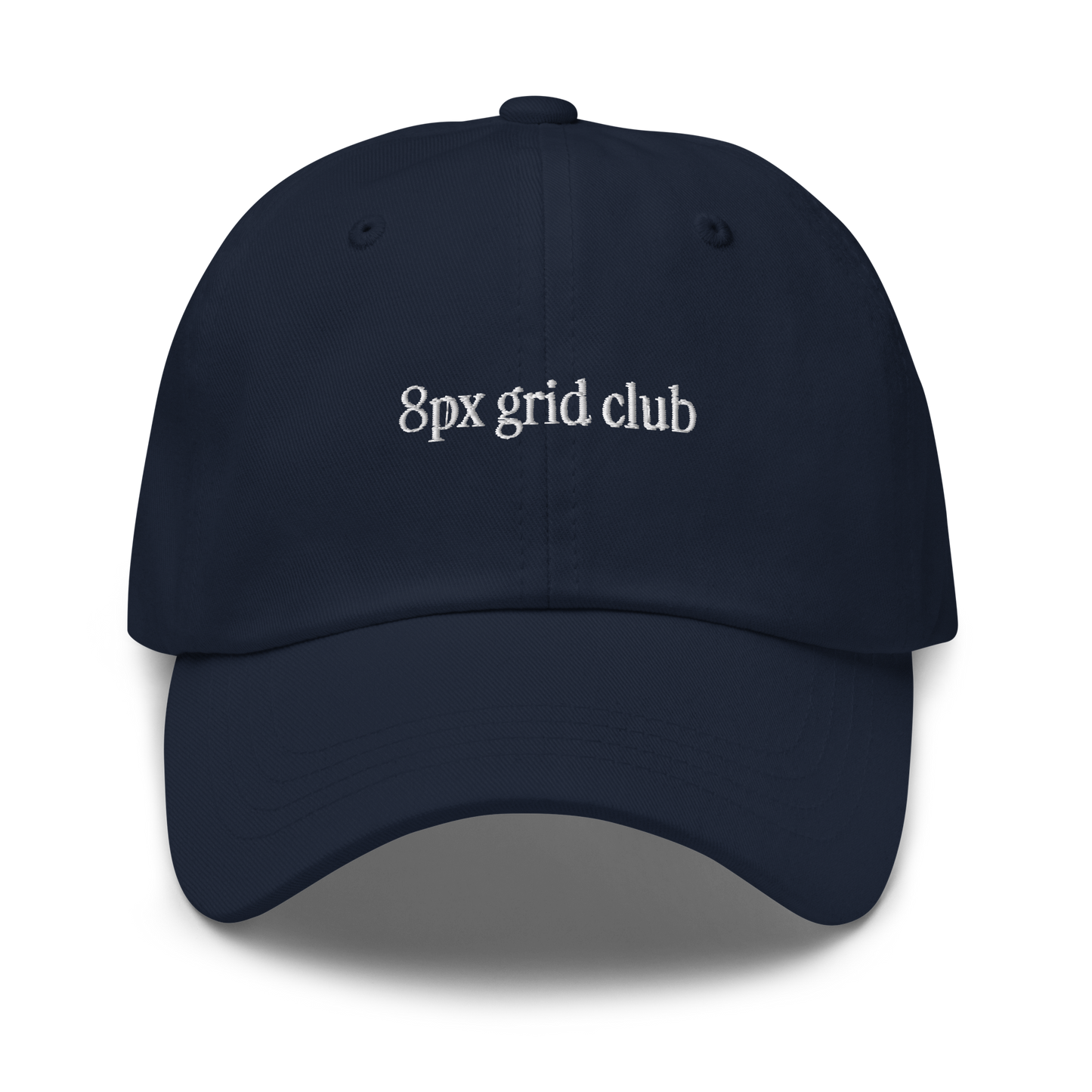 8px Grid Club Hat