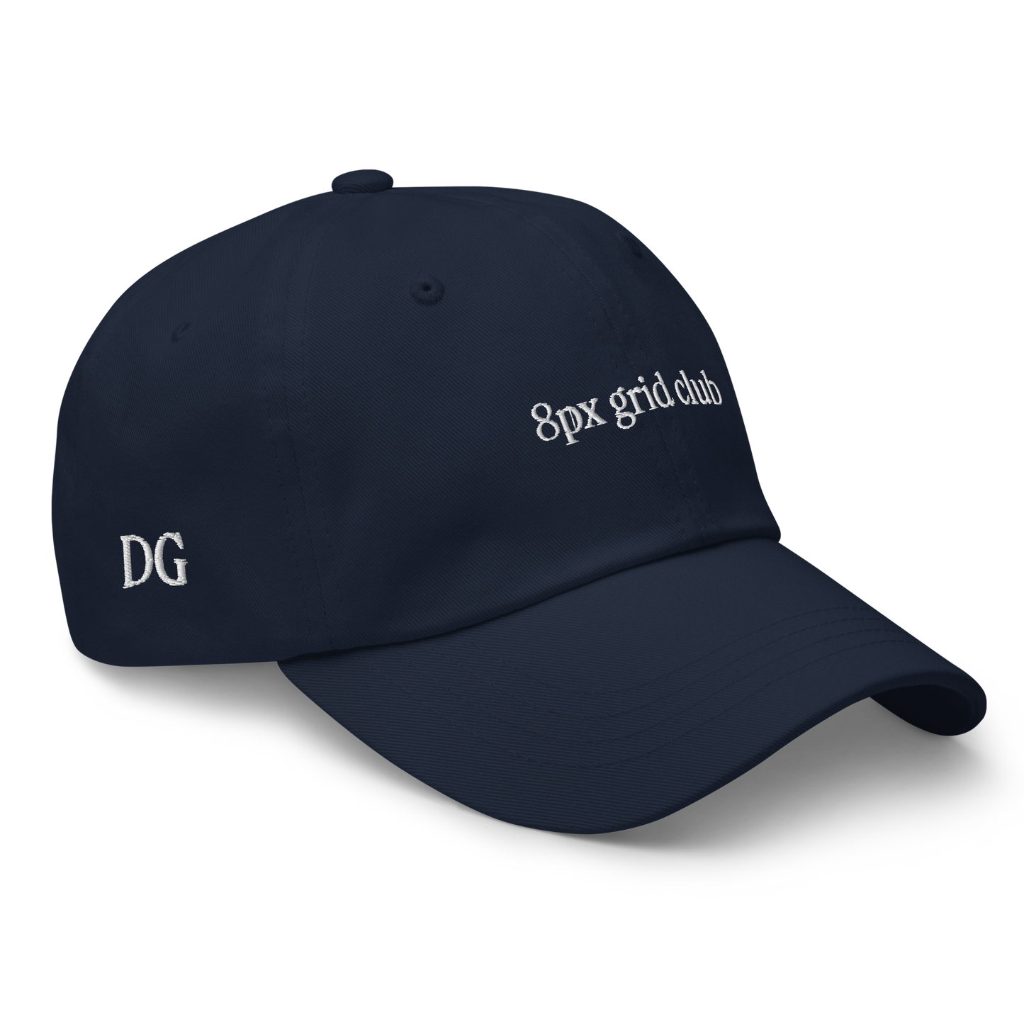 8px Grid Club Hat