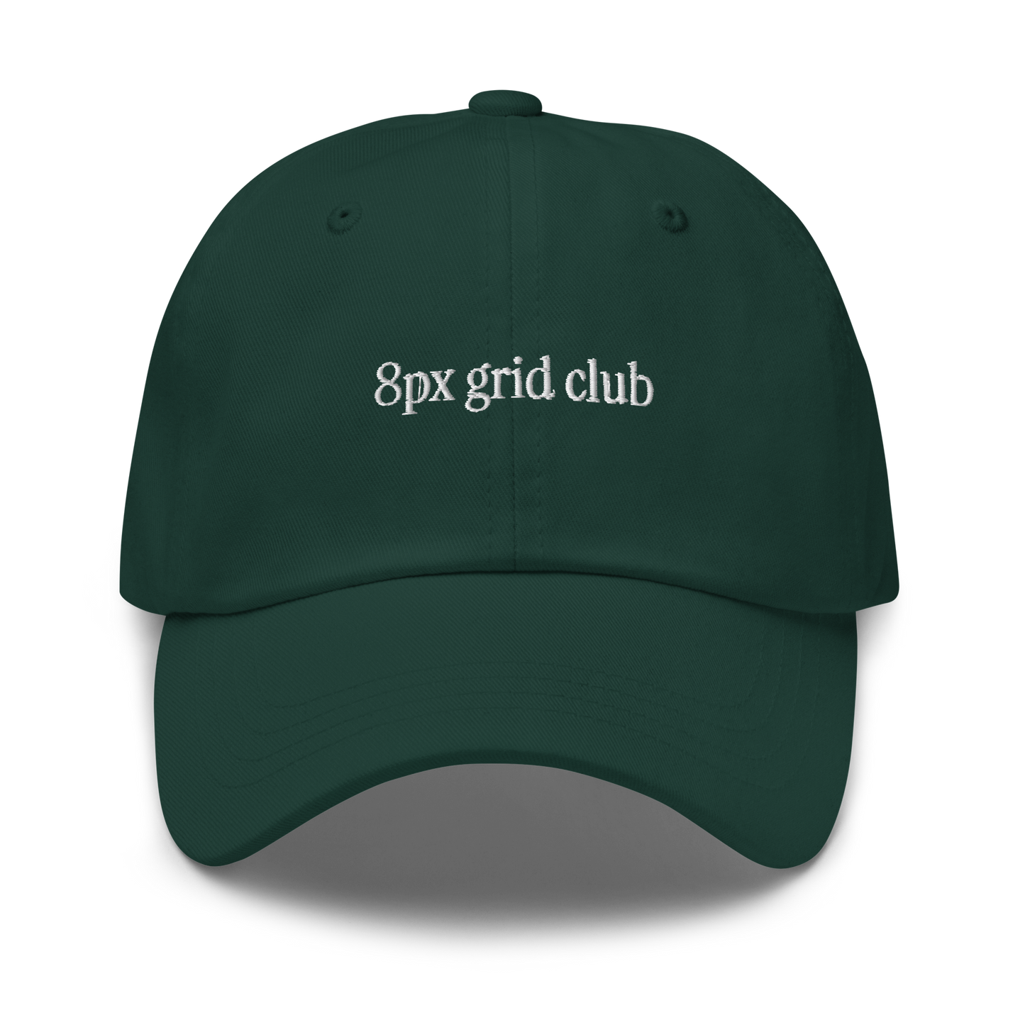 8px Grid Club Hat