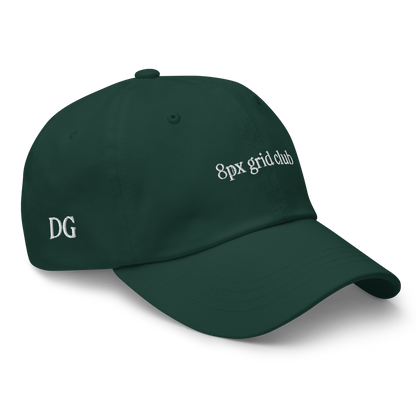 8px Grid Club Hat